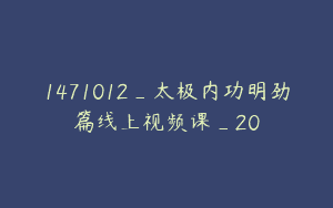 1471012_太极内功明劲篇线上视频课_20