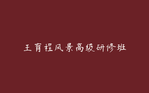 王育程风景高级研修班