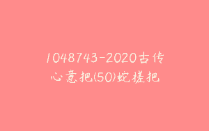 1048743-2020古传心意把(50)蛇搓把