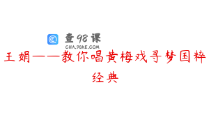 王娟——教你唱黄梅戏寻梦国粹经典