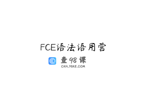 FCE语法语用营