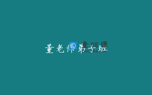 董老师弟子班