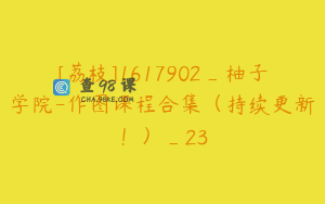 [荔枝]1617902_柚子学院-作图课程合集（持续更新！）_23