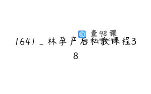 1641_林孕产后私教课程38