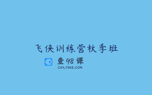 飞侠训练营秋季班