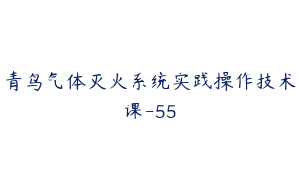 青鸟气体灭火系统实践操作技术课-55