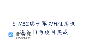 STM32瑞士军刀HAL库快速入门与项目实战