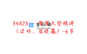 34823---智慧九型精讲（迁移、层级篇）-6节