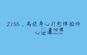 2155_高级身心疗愈禅拍师心法课