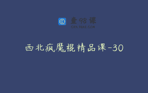 西北疯魔棍精品课-30