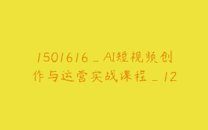 1501616_AI短视频创作与运营实战课程_12