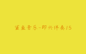 鲨鱼音乐-即兴伴奏15