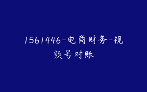 1561446-电商财务-视频号对账