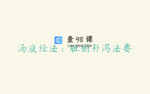 汤液经法：脏腑补泻法要