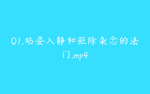 01.站姿入静和驱除杂念的法门.mp4