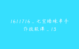 1611716_七宝臻珠串手作技能课_13