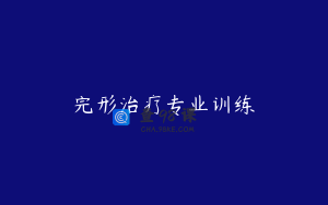 完形治疗专业训练