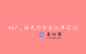 467_杨老师全合伙课程16