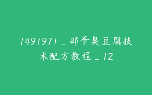 1491971_邵爷臭豆腐技术配方教程_12