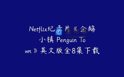 Netflix纪录片《企鹅小镇 Penguin Town》英文版全8集下载