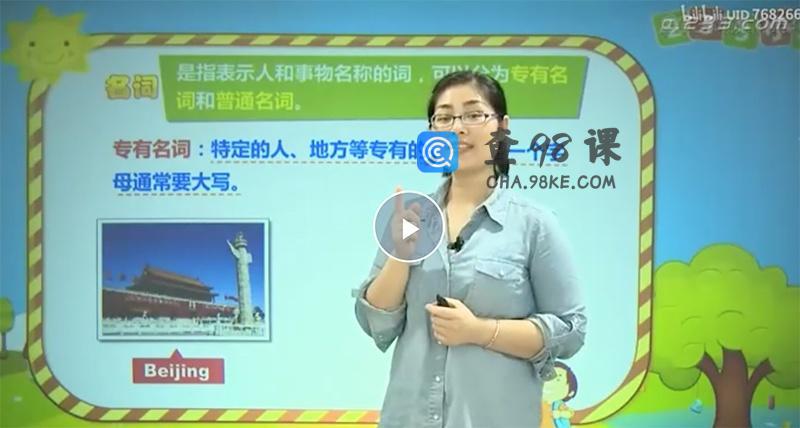 233网校 小学英语基础必备之语法全突破