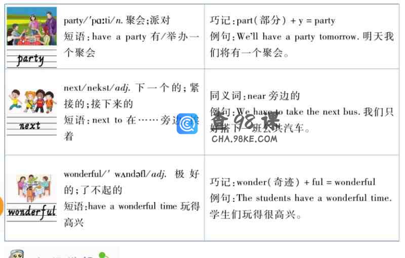 小学英语五年级上册教材全解彩色可打印版