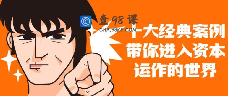 资本运作课程《十大案例带你进入资本运作世界》