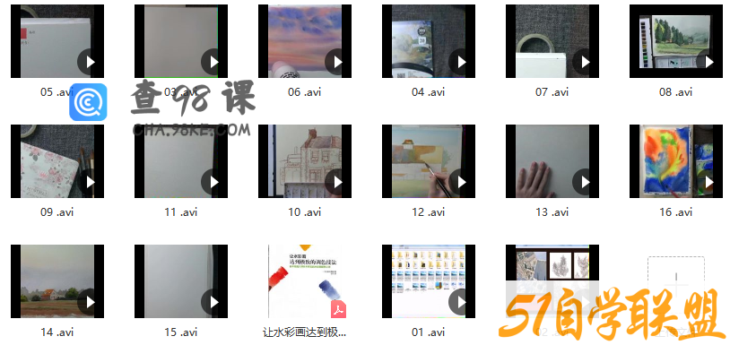 【插画学习】难得一见的淡彩风景教程