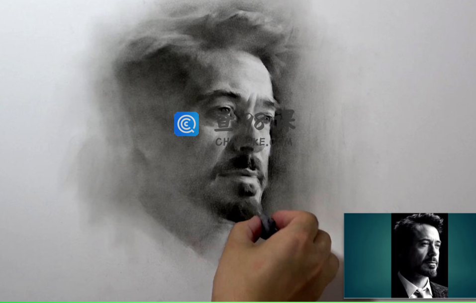 绘画笔迹素描课2019