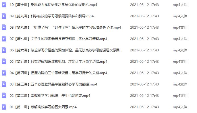 刘热生破解高效学习的密码，真正提高学习成绩