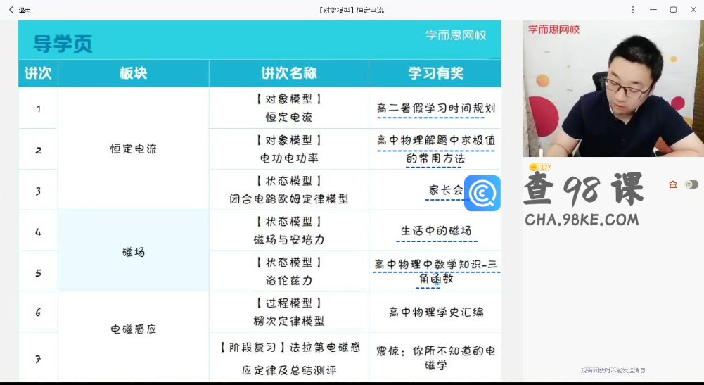 〔2021暑〕高二物理目标A+章进