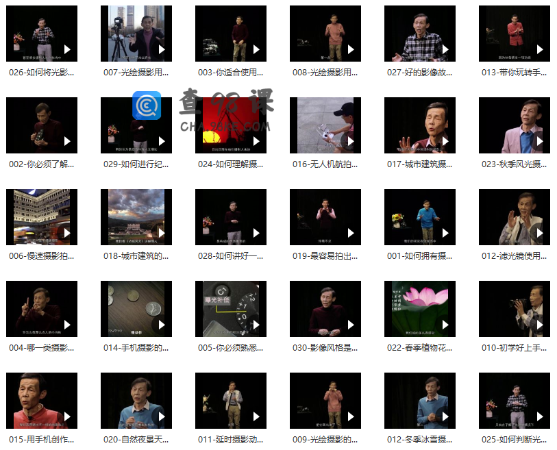 杨晓利摄影课程拥有大师级的摄影思维：搞定相机手机无人机