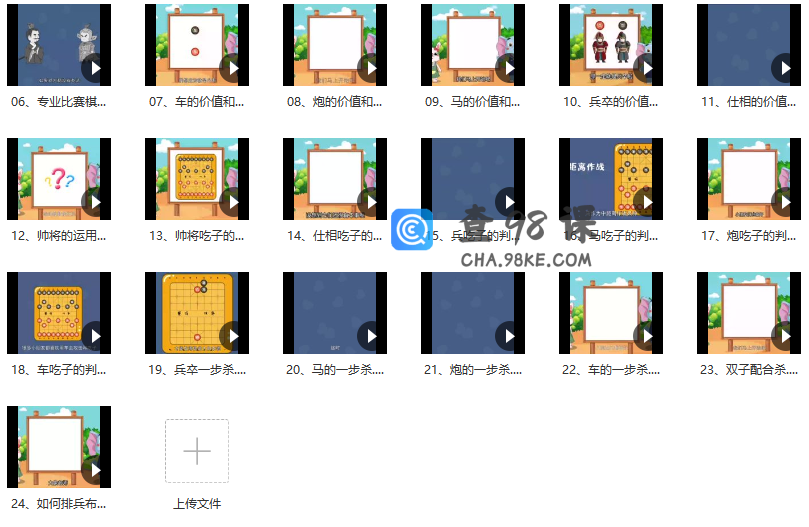 常青藤爸爸《趣味象棋思维课L3象棋高阶课》