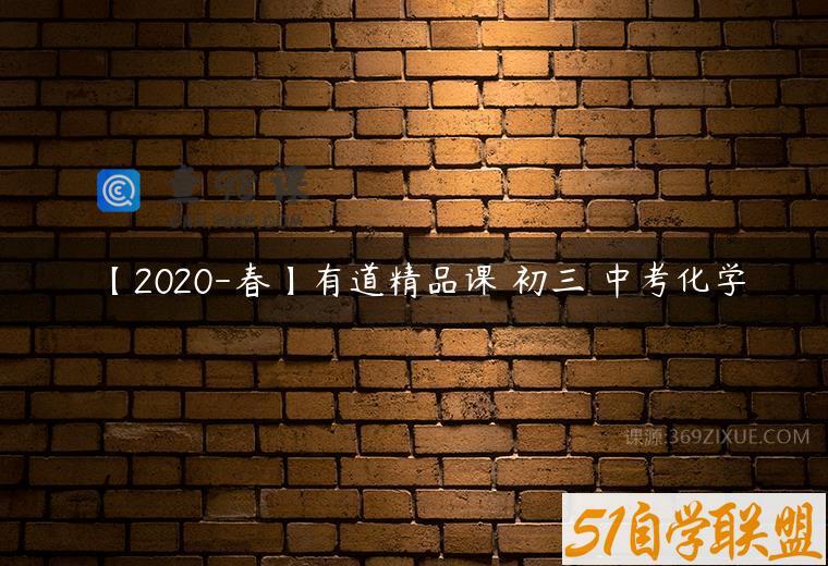 【2020-春】有道精品课 初三 中考化学