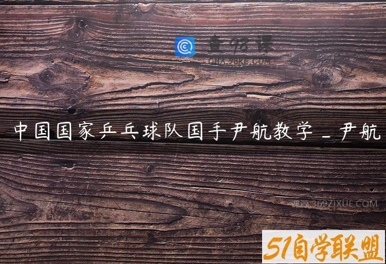 中国国家乒乓球队国手尹航教学_尹航