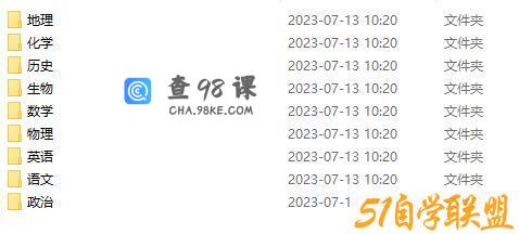 高中学科各科思维导图