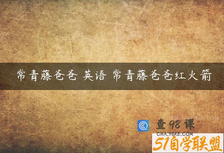 常青藤爸爸 英语 常青藤爸爸红火箭