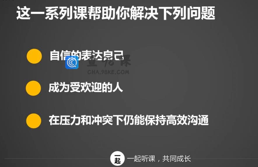 玩转职场 10倍提升沟通力