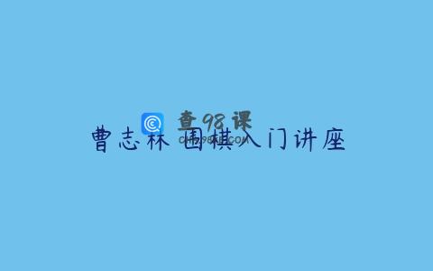 曹志林 围棋入门讲座
