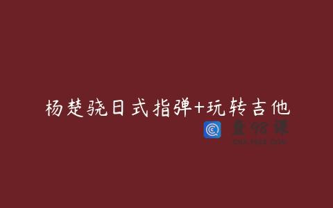 杨楚骁日式指弹+玩转吉他