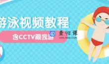中文全浸式游泳视频教程合集4G以上（含CCTV跟我游）
