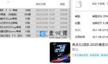 抖音卖的亮点DJ 2025精选DJ车载无损音乐第6期 20G