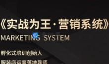 服装老板必修课《实战为王-营销系统》实现业绩被动式增长