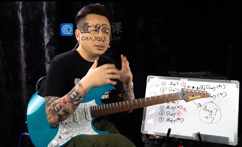 【哎呀音乐】蔡剑爵士吉他进阶课程（价值1999）