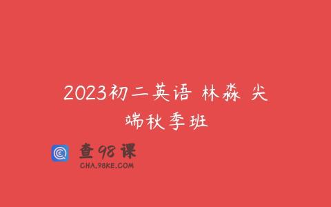 2023初二英语 林淼 尖端秋季班