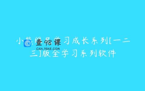 小熊维尼学习成长系列[一二三]版全学习系列软件