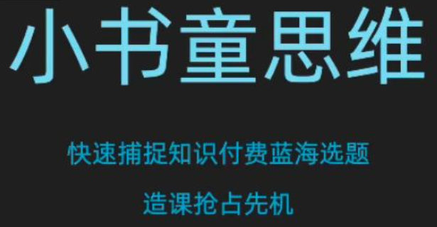 林雨:小书童思维课-造课学习视频课程资源