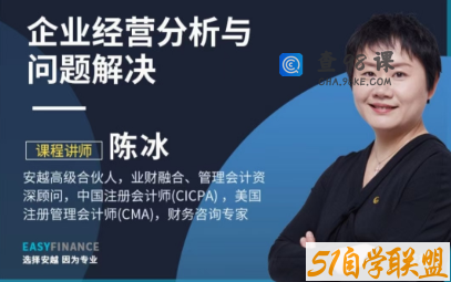 陈冰-企业经营分析与问题解决