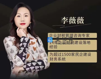 李薇薇给企业的财税锦囊财务老板必看