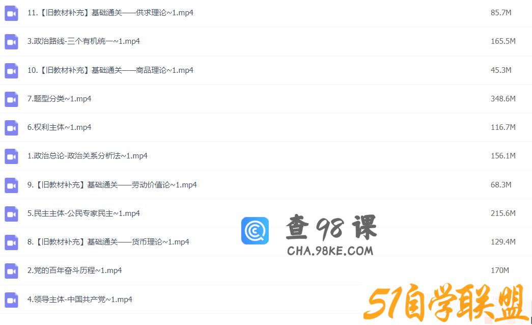 马宇轩2023高考政治一轮复习 基础通关课更新